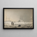 HMS Assistance et Pioneer en quartiers d'hiver Retour de la lumière du jour - Walter William May — gerahmtes Bild an der Wand