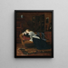 Traurige Neuigkeiten - Walter William Ouless — gerahmtes Bild an der Wand