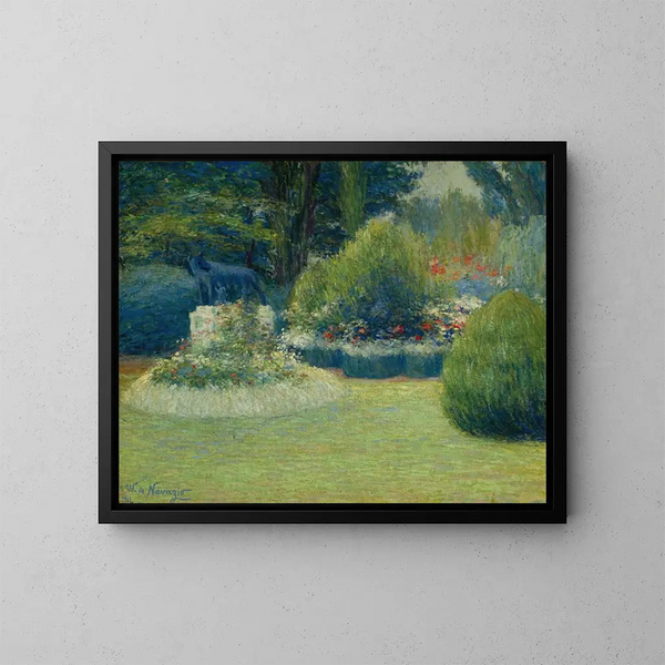 Tagesgrau - Walter de Navazio — gerahmtes Bild an der Wand