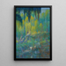 Landschaft - Walter de Navazio — gerahmtes Bild an der Wand