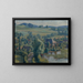 Landschaft, die in der Nähe von Unterbuchberg landend - Walther Gamerith — gerahmtes Bild an der Wand