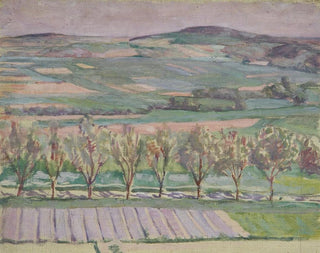 Landschaft mit Bäumen - Walther Gamerith — Ansicht des Kunstwerks