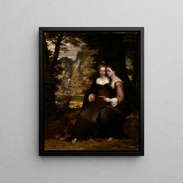 Washington Allston - Hermia and Helena.webp