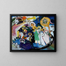 La Toussaint I - Wassily Kandinsky — gerahmtes Bild an der Wand