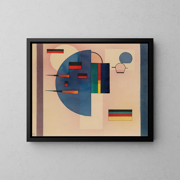 Apaisé - Wassily Kandinsky — gerahmtes Bild an der Wand