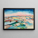 Vue de Moscou - Wassily Kandinsky — gerahmtes Bild an der Wand