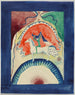 Konzeption der Deckblattgestaltung des Almanachs Der Blaue Reiter - Wassily Kandinsky — Ansicht des Kunstwerks