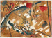 Skizze für Improvisation 24, Troïka II - Wassily Kandinsky — Ansicht des Kunstwerks