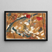 Skizze für Improvisation 24, Troïka II - Wassily Kandinsky — gerahmtes Bild an der Wand