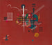 Rotes Gemälde taub - Wassily Kandinsky — Ansicht des Kunstwerks