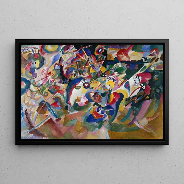 Wassily Kandinsky - Entwurf 3 zu Komposition VII.webp