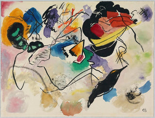 Wassily Kandinsky - Entwurf zu Komposition VII.webp