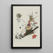 Ascension joyeuse - Wassily Kandinsky — gerahmtes Bild an der Wand