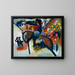 Impression IV: Gendarme - Wassily Kandinsky — gerahmtes Bild an der Wand