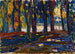 Im Park von Saint-Cloud Herbst II - Wassily Kandinsky — Ansicht des Kunstwerks
