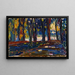 Im Park von Saint-Cloud Herbst II - Wassily Kandinsky — gerahmtes Bild an der Wand