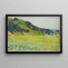 Kallmünz Hellgrüne Berge - Wassily Kandinsky — gerahmtes Bild an der Wand