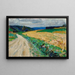 Kallmünz, Studie der Natur auf der gelben Postkutsche - Wassily Kandinsky — gerahmtes Bild an der Wand