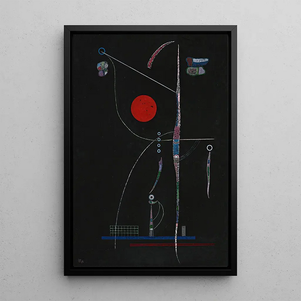 Wassily Kandinsky - Laccent Rouge.webp
