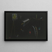 Linien - Wassily Kandinsky — gerahmtes Bild an der Wand