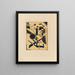 Lithographie Nr. III - Wassily Kandinsky — gerahmtes Bild an der Wand