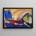 Malerei mit Troika - Wassily Kandinsky — gerahmtes Bild an der Wand