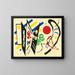 Réciproque - Wassily Kandinsky — gerahmtes Bild an der Wand