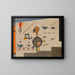 Flottement - Wassily Kandinsky — gerahmtes Bild an der Wand