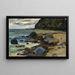 Sestri sur la plage - Wassily Kandinsky — gerahmtes Bild an der Wand