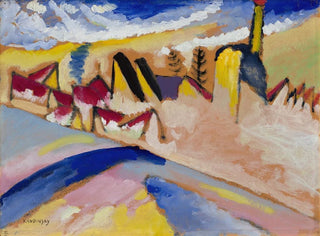 Studie für den Winter Nr. II - Wassily Kandinsky — Ansicht des Kunstwerks