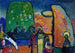 Studie über die Improvisation Nr. 2 Trauermarsch - Wassily Kandinsky — Ansicht des Kunstwerks