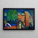 Studie über die Improvisation Nr. 2 Trauermarsch - Wassily Kandinsky — gerahmtes Bild an der Wand