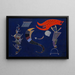 La Flèche - Wassily Kandinsky — gerahmtes Bild an der Wand