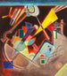 Dunkles Brunfarbenes Gemälde - Wassily Kandinsky — Ansicht des Kunstwerks