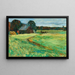 Vasilevsko Grange mit Pony - Wassily Kandinsky — gerahmtes Bild an der Wand
