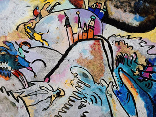 mit der Sonne - Wassily Kandinsky — Ansicht des Kunstwerks