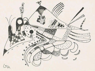 Wassily Kandinsky - Zeichnung zur Voisinage Drawing for Neighborhood.webp
