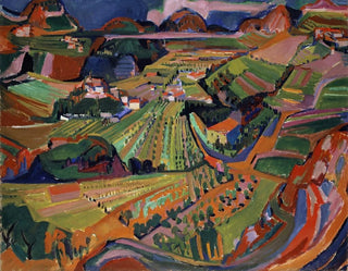 Landschaft im Tessin - Werner Neuhaus — Ansicht des Kunstwerks