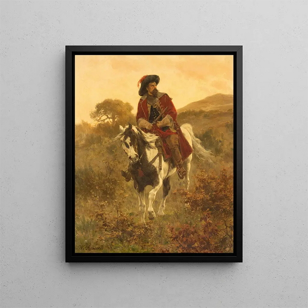 Werner Wilhelm Gustav Schuch - Cavalryman in the Thirty Years War.webp