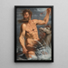 Neptune - Werner van den Valckert — gerahmtes Bild an der Wand