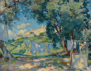 Wilfrid Gabriel de Glehn - A light breeze Bit Provence.webp