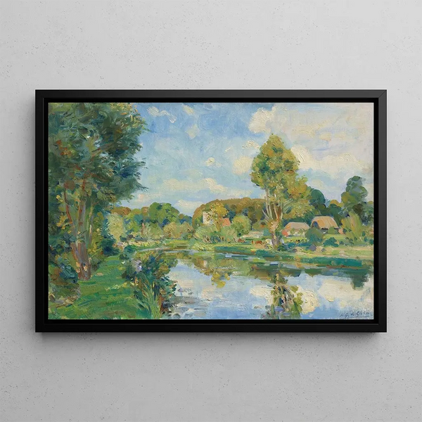 Wilfrid Gabriel de Glehn - The Avon near Great Dunsford.webp