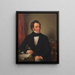 Franz Schubert Komponist - Wilhelm August Rieder — gerahmtes Bild an der Wand