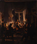 Eine Rauchende Abend - Wilhelm Bendz — Ansicht des Kunstwerks
