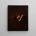 Heinrich Crola - Wilhelm Bendz — gerahmtes Bild an der Wand