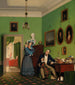 Die Familie Waagepetersen - Wilhelm Bendz — Ansicht des Kunstwerks