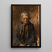 Wiedensahl Bauernbild - Wilhelm Busch — gerahmtes Bild an der Wand