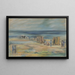 Strand bei Katwijk - Wilhelm Gutmann — gerahmtes Bild an der Wand