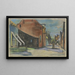 Rue à Katwijk - Wilhelm Gutmann — gerahmtes Bild an der Wand