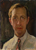 Selbstporträt - Wilhelm Hempfing — Ansicht des Kunstwerks